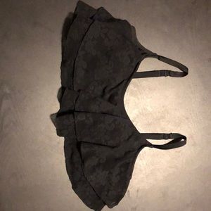 Torrid size 3 bikini top with lace overlay